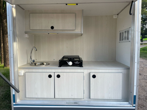 Mini Casa Rodante Paraiso C/puerta Levadiza 3 Pers 250 Nueva