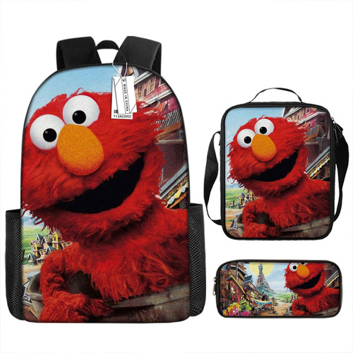 Mochila Emo Sesame Street Al Por Mayor De Fábrica Para Europ