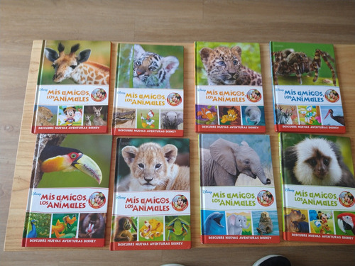 Colección Disney Mis Amigos Los Animales  X 8 Libros 