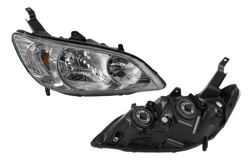 Faro Honda Civic 2004-2005 2 Y 4 Puertas S/foco Depo Der