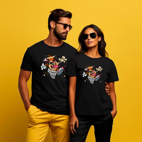Playera Unisex De Taz Looney Tunes