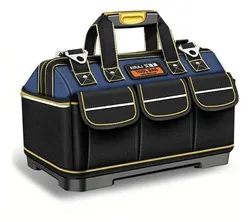 Comprar Bolsa Airaj maleta ferramentas fundo reforçado 36cm x 26cm cor preto no Mercado Livre