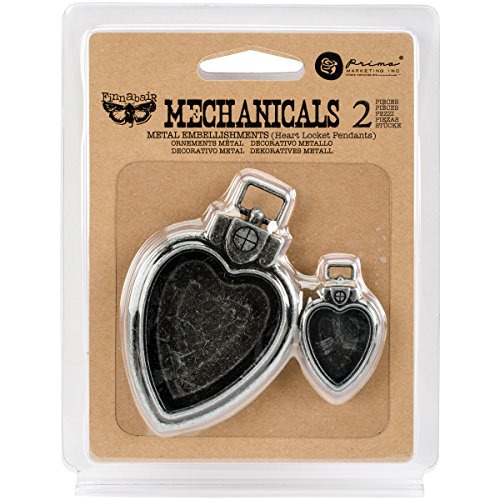 Colgantes De Dije Corazón - Prima Mechanicals (2/pack)