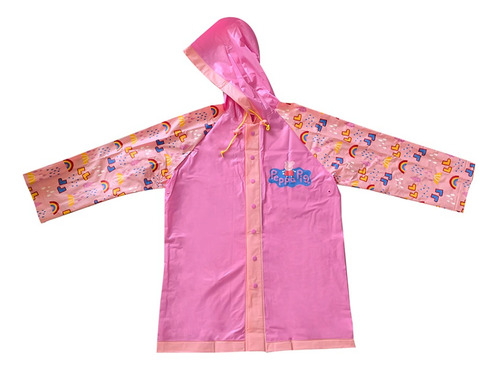 Piloto Para Lluvia Infantil Impermeable Peppa Pig 20126