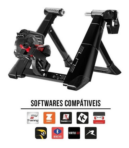 Rolo Treino Simulador Pedalada Elite Novo Smart Interativo A