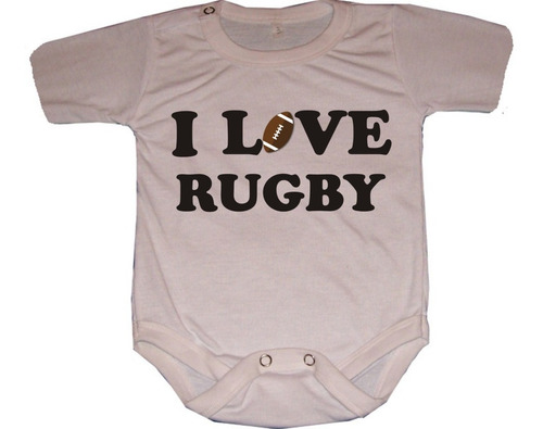 Bodys Para Bebés Rugby Love