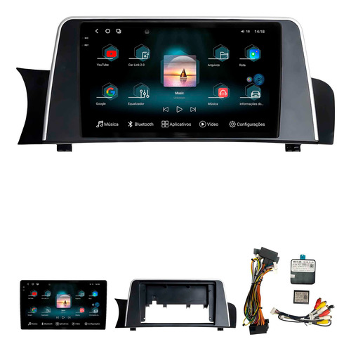 Multimídia Aikon Fóton G3 X4 2014 A 2019 12+256gb Octa 2k 9p