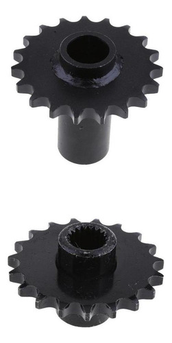 2pcs 19t 428 Piñón De Cadena Delantera Cog Gy6 Quad Dirt