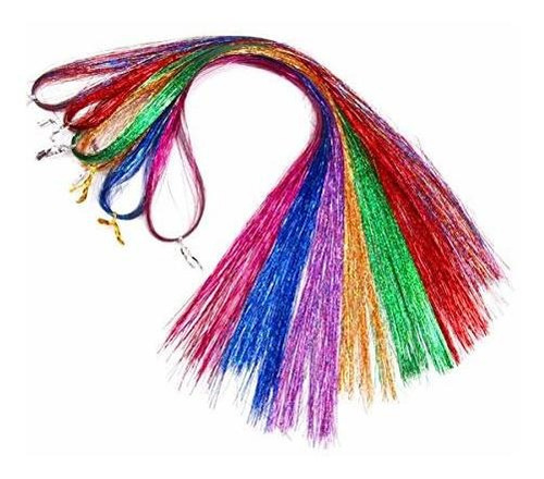 Extensiones De Pelo De 480 En 12 Colores Brillantes Y Brilla