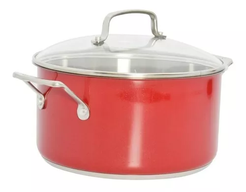 TUPI S.A. - JUEGO DE OLLAS CUISINART 9PZAS 55-9R 124004 ROJO