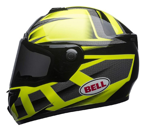 Casco Bell Srt Predator Hi-viz Green Black