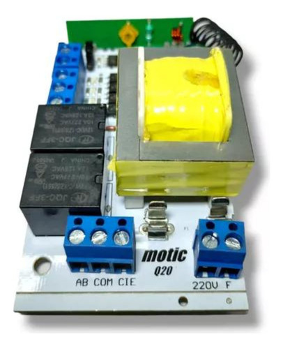 Placa Central De Comando Q20 Motic/alse Portones Automaticos
