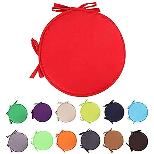 Indoor/outdoor Chair Pads Round Seat Cushions Garden Pa...