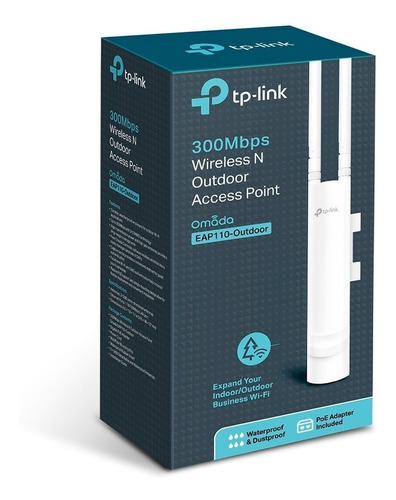 Access Point Tp Link Eap110 Outdoor Exterior 300mbps 110