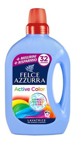Detergente Liquido Felce Azzurra Active Color Italiano