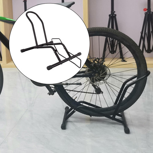 Tipo De Piso De Bicicleta Estante De Estacionamiento Soporte