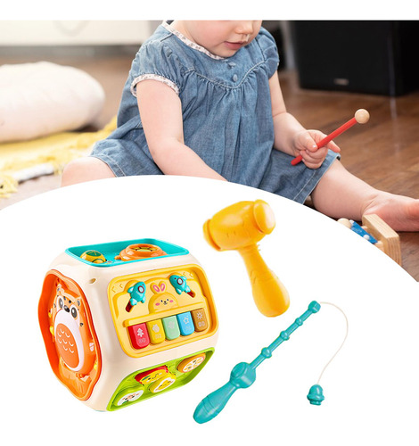 Cubo De Tambores De A Mano Para Niños Cubo Fine Motor