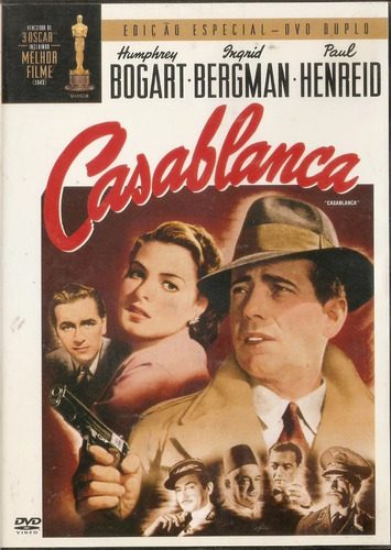 Dvd Casablanca Humphrey Bogart Duplo Lacrado
