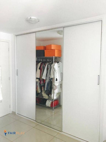 Imagem 10 de 29 de Apartamento Possuindo 127m2 Com 3 Suítes No Brooklin-sp - Ap6377