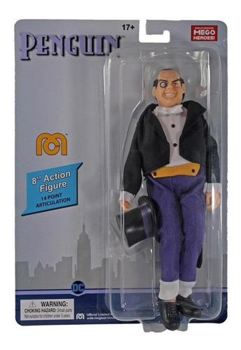 Mego Clothed Action Figure Dc Comics The Penguin Original 