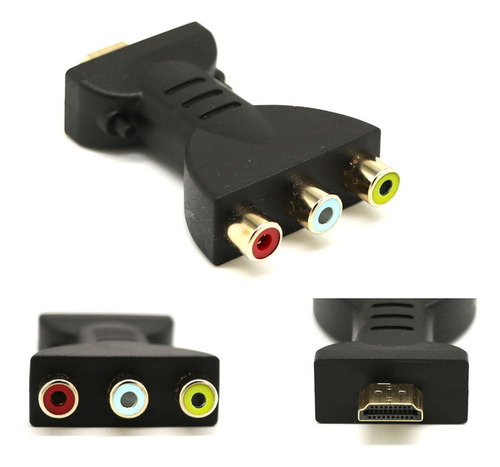 A Adaptadores De Áudio De Vídeo Hdmi Para 3 Rgb Rca