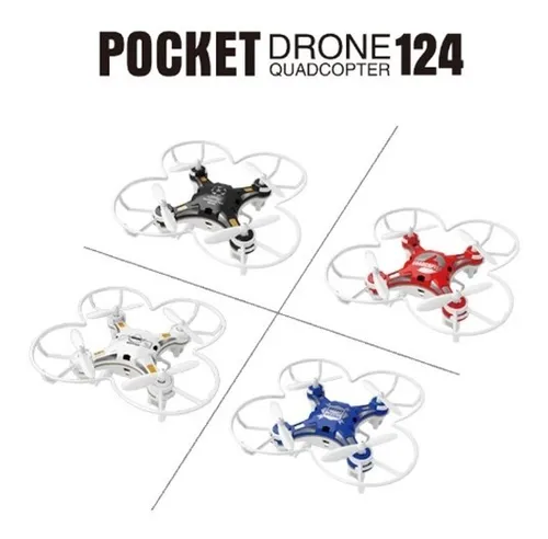 Mini Quadric ptero Fq777 3d Pocket Drone 124 Drone De Bolso