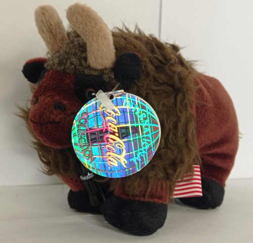 Peluche Bisonte Coca Cola 1999 Beanie Plush