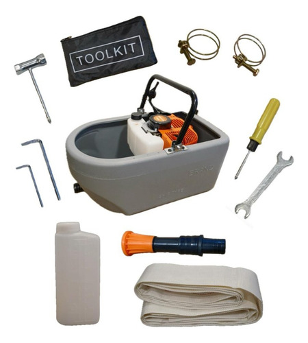 Motobomba Flotante 52cc - Profesional 2t