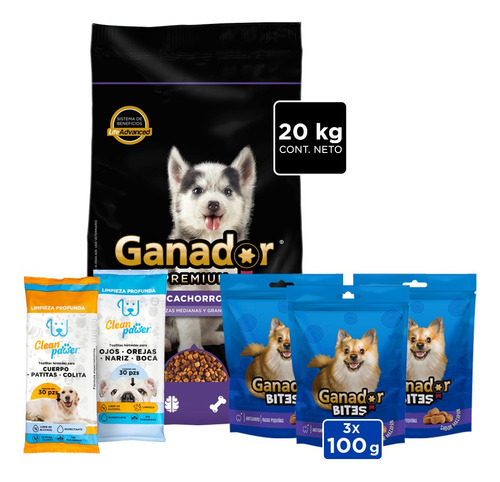 Alimento Para Perro Cachorro Ganador Premium 20.3kg