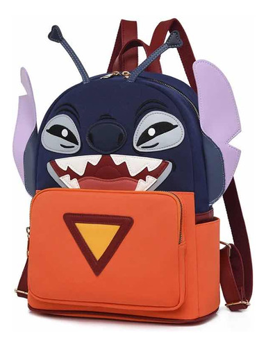 Mochila Stitch Kawaii Bolsa Niños Damas