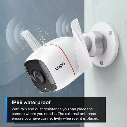 Camara De Seguridad Ip De Exterior Tp Link Tapo C320ws Wifi Con