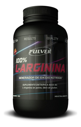 100% L - Arginina Oxido Nitrico 150 Gramos - Pulver Sabor Sin sabor