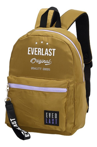 Mochila Everlast Original Escolar Urbana Lisa Oferta!