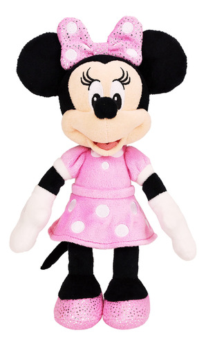 Just Play - Peluche De Minnie Mouse De Disney, Con Licencia.