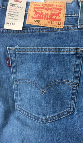 Levis 505 Jeans Para Hombre Regular Fit 100% Original Lujo. | Meses sin  intereses