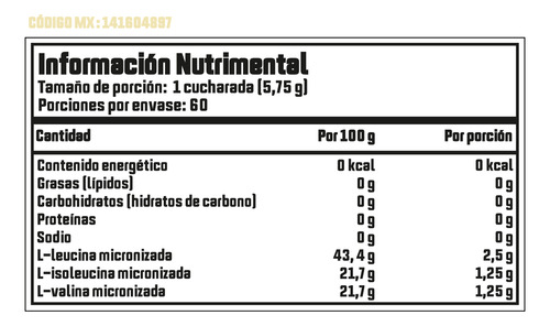 On Instant Bcaa 5000 Unflavored 345 Grs