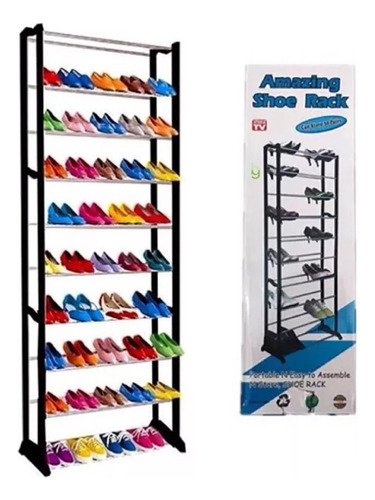 Mueble Organizador Zapatos Zapatero + 30 Pares Facil De Armar Ultimo Modelo 