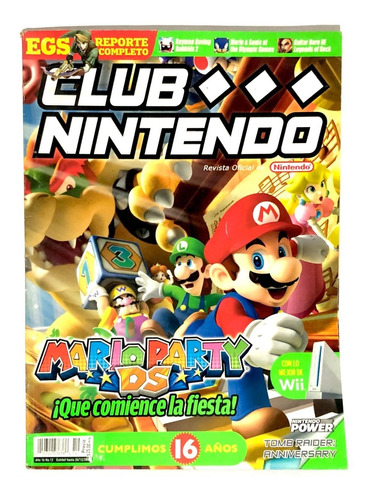 Revista Club Nintendo Año 16 #12 Número Diciembre 2007