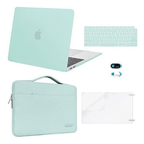 Combo Accesorios Macbook Air 13 A2337 A2179 A1932 Verde Mint