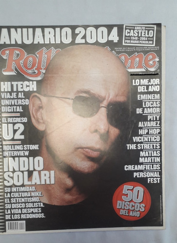 Revista Antigua * Rolling Stone * N° 81 Anuario 04 - Solari
