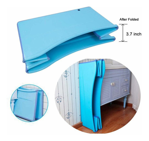 Weylan Tec Grande Plegable Bañera Bañera Para Bebé, Niño Niñ
