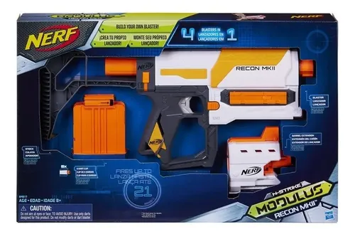 Lançador De Dardo Nerf Super Soaker Modulos Recon Mk11 B4617