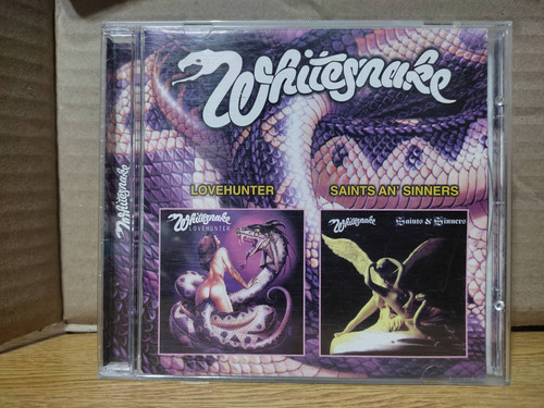 Whitesnake Love Hunter + Saints & Sinners Cd Doble