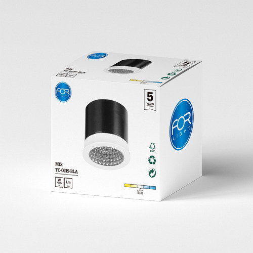 Lámpara Empotrar Mix 7w 4000k Blanco Estévez Lighting Blanco