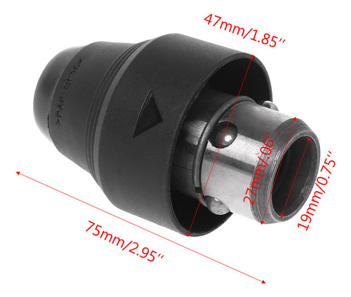 Portabrocas De Fijación Sds Plus Para Bosch Gbh2-26dfr