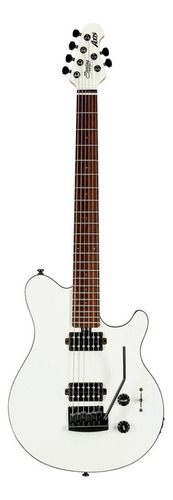 Guitarra elétrica Sterling Axis AX3S single-cutaway de  tília white com diapasão de jatobá