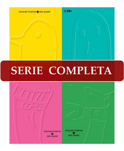 Manga Oyasumi Punpun - Serie Completa 13 Tomos Nuevos Ivrea