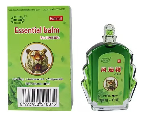 Bálsamo X 2 Aceite Chino Tigre Picaduras Dolores Inflamacion