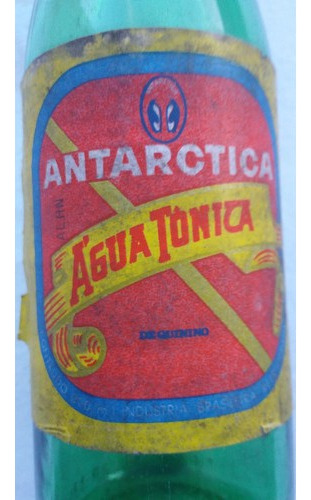 Garrafa Antiga Tônica Antárctica- Década 80 - 300 Ml -b X1 (Usado)
