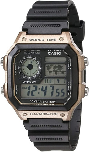 Reloj Casio Casino Royal Ae-1200wh-5a - Original, Nuevo Caja